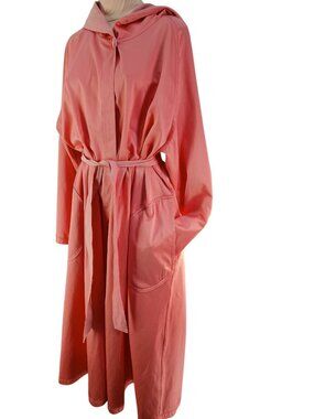 Midnight Velvet Womens Coral Lightweight Jacket With Hood 2X Polyester Blend